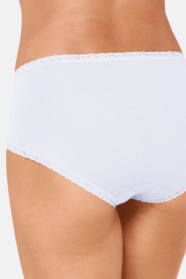 Βαμβακερό Sloggi 24/7 Cotton Lace Hipster Λευκό Sloggi - 2