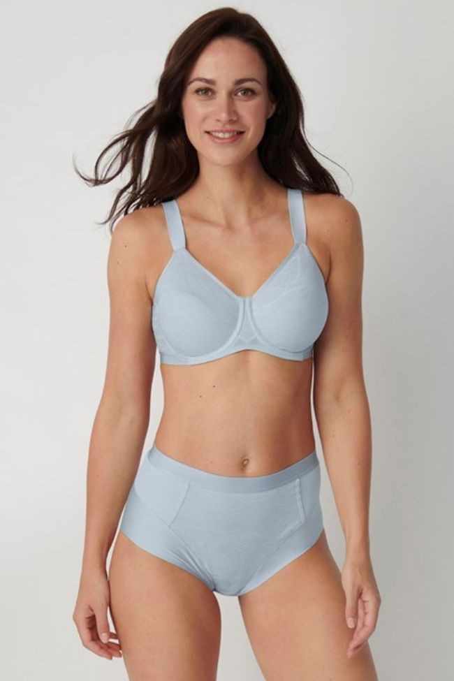 Triumph Χωρίς Ραφές Ψηλόμεσο Shapewear Airy Sensation Γυναικείο Εσώρουχο Baby Blue Triumph - 5