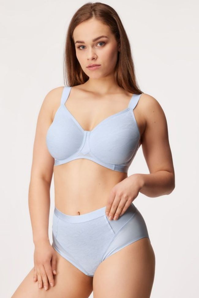 Triumph Χωρίς Ραφές Ψηλόμεσο Shapewear Airy Sensation Γυναικείο Εσώρουχο Baby Blue Triumph - 4