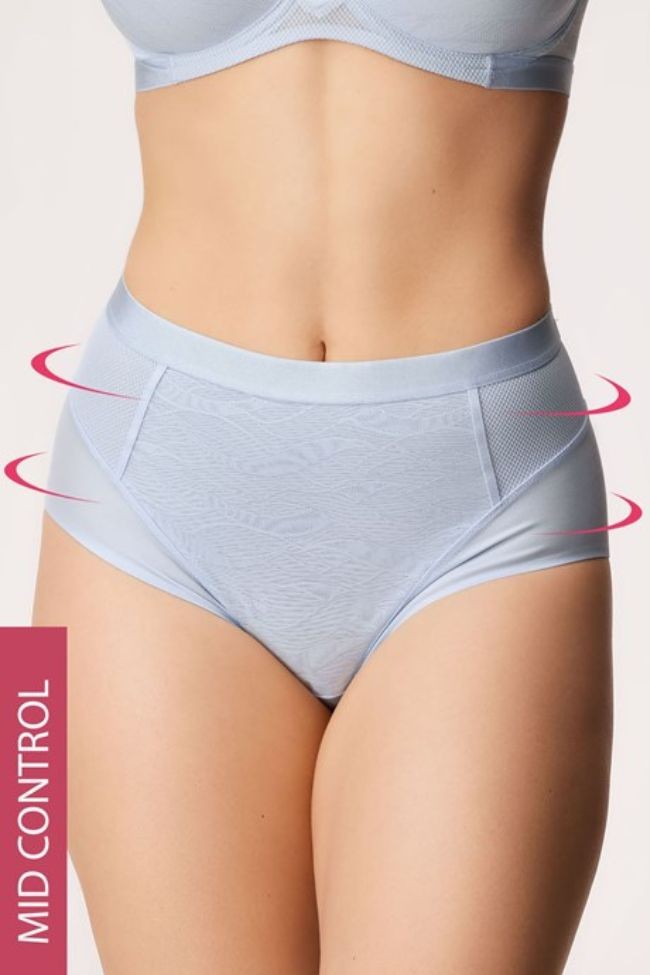 Triumph Χωρίς Ραφές Ψηλόμεσο Shapewear Airy Sensation Γυναικείο Εσώρουχο Baby Blue Triumph - 2