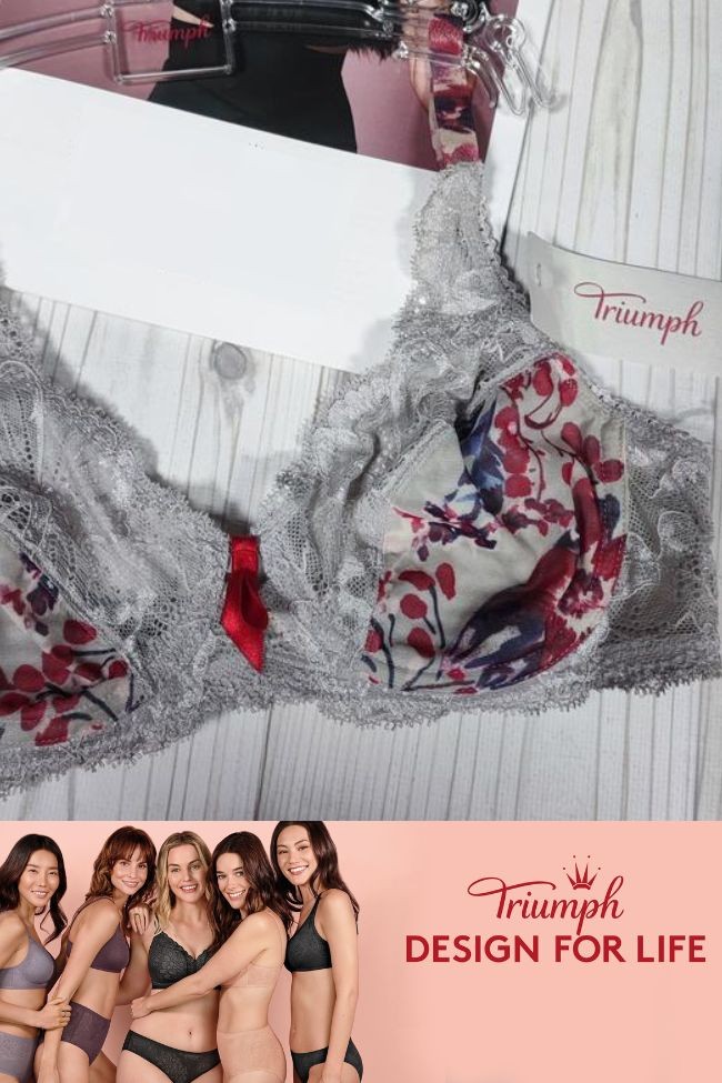 Triumph Mon Amour Spotlight Floral Grey Triumph - 2