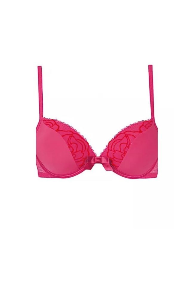 Triumph Heart & Flower Push Up Bra Pink Triumph - 4