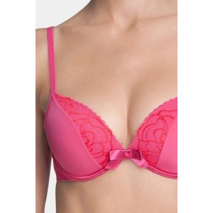 Triumph Heart & Flower Push Up Bra Pink Triumph - 1