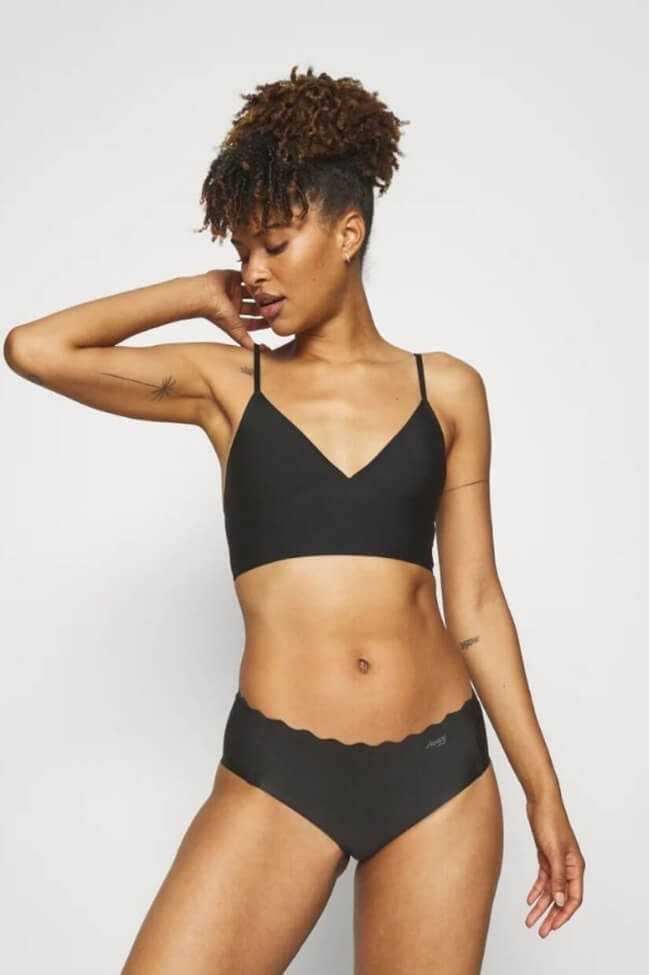 Sloggi zero feel wavy hipster black Sloggi - 2