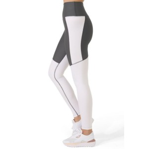 Superstacy Sports Leggings White Grey Superstacy - 4
