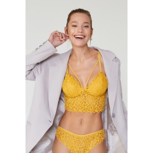 Yellow set lingerie Push Up