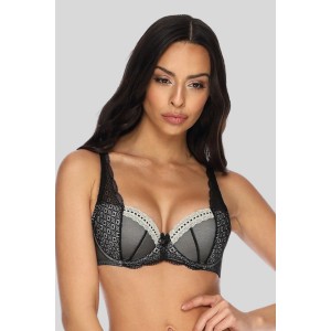 Mat Lingerie Bra Black