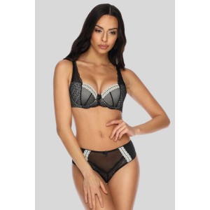 Mat Lingerie Bra Black