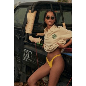 Tanga Highwaisted Bikini Yellow