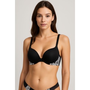 Sassa Push Up Bra Spacer Flexicup Black