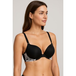 Sassa Push Up Bra Spacer Flexicup Black