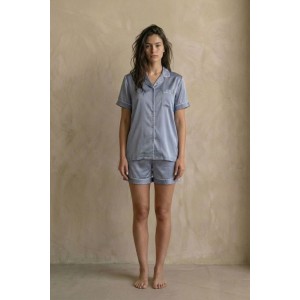 'athena' Satin Pyjamas Set