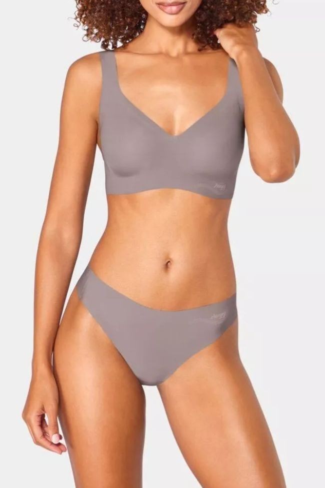 Sloggi String αόρατο χωρίς ραφές Zero Feel Mocha Sloggi - 1